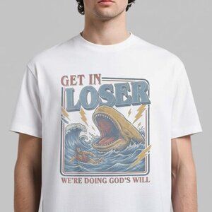 Get In Loser We're Doing God’s Will Funny Christian T-Shirt